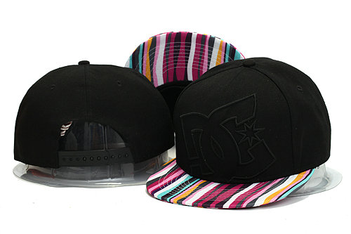 DC Black Snapback Hat XDF 0613